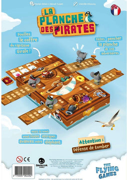 Bordspel Le planche des pirates