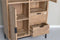 Livingfurn - Kabinetkast Oslo - 40x86x135 - Acasiahout - Bruin