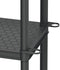 Kistenberg Stackaro Solid 75 - Kunststof Stellingkast - 5 planken 740x360x1725 mm - Zwart