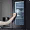 LG CraftIce InstaView GMG96CRAFT - Amerikaanse stijl koel-vriescombinatie - Craft Ice - Essence Black Steel
