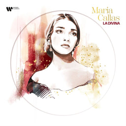 Maria Callas - La Divina - Picture Disc LP - Best Of