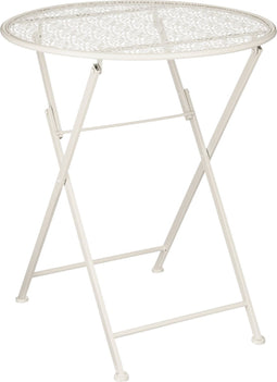 Mica Decorations Tierra Bistrotafel - H70 x Ø60 cm - Metaal - Beige