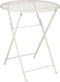 Mica Decorations Tierra Bistrotafel - H70 x Ø60 cm - Metaal - Beige