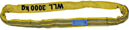 Petex 47203219 Rondstrop Werklast (WLL)=3 t Geel