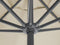 Beliani RAPALLO - Led Parasol - Beige - Kunststof