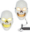 Boland - LED masker Killer skull - Volwassenen - Skelet - Halloween accessoire - Horror