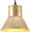 Hanglamp rond 25 W E27 17 cm messingkleurig