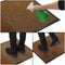Deurmat Ontsmettingsmiddel Bruin Polyester (61 x 0,8 x 91 cm)