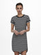JDY JDYIVY LIFE S/S STRIPE DRESS - Dames Jurk - Loose fit - Gestreept - Maat XS