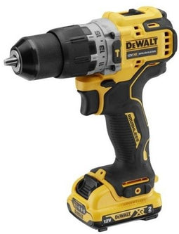 DeWalt DCD706D2-QW - Klopboormachine - 12V - 25500 SPM hamermechanisme - Compact 168mm