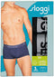 sloggi Men GO - Heren Hipster - 3-pack - Zwart (3-pack)