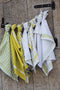 Stripe Color - Keukenhanddoek 50x70cm - Set van 3 - Zand (set van 3)