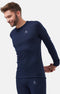 ODLO ACTIVE WARM - Thermoshirt lange mouwen - ZeroScent technologie - Blauw - Maat S