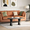 vidaXL - Salontafelpoten - 2 - st - X-vormig - 28x(42-43) - cm - staal - zwart