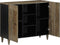 vidaXL - Dressoir - 90x33x75 - cm - massief - mangohout