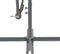 vidaXL - Zweefparasol - met - LED-verlichting - metalen - paal - 350 - cm - antraciet