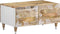 vidaXL - Salontafel - 80x50x40 - cm - massief - mangohout