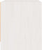 vidaXL - Nachtkastjes - 2 - st - 40x30,5x35,5 - cm - massief - grenenhout - wit