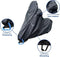 Scooterhoes L - waterdicht - met windscherm - zwart