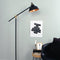Mexlite Nove 1322ZW - Vloerlamp - Draaibaar & Kantelbaar - Zwart/Goud