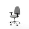 Piqueras y Crespo B2D05RP - Bureaustoel - Hoogteverstelbaar met armleuning - Lichtgrijs