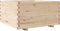 vidaXL - Plantenbak - 90x90x49,5 - cm - massief - grenenhout