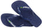 Havaianas Brasil Logo Slippers - Teenslipper - Unisex - Blauw (43/44)
