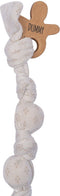 Snoozebaby Speenkoord - Fopspeenkoord biologisch katoen - Zachte knopen - Stone Beige