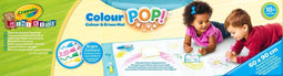 Crayola Mini Kids - Colorpop Kleurmat 60 x 90 cm - Veilig afwasbare inkt Multi