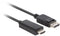 Lanberg CA-DPHD-11CC-0010-BK - DisplayPort (M) V1.1 - HDMI (M) 1m - Zwart