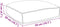 vidaXL - Ligbedkussen - Grijs - 50x50x12 - cm - Oxford - Stof