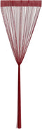 vidaXL - Dradengordijnen - 100x250 - cm - wijnrood - 2 - st