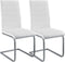 2 Eetkamerstoelen / stoel - Vegas - Kunstleer - Wit