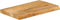 vidaXL - Tafelblad - met - natuurlijke - rand - 50x30x2,5 - cm - massief - mangohout