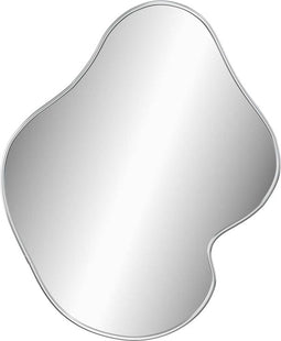 vidaXL - Wandspiegel - 50x40 - cm - zilverkleurig