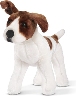 Melissa & Doug Pluchen jackrussellterriër - Zacht speelgoed - Dier - Alle leeftijden - Cadeau voor jongens en meisjes