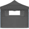 vidaXL - Vouwtent - pop-up - met - 5 - zijwanden - 3x9 - m - antraciet