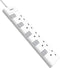 PHILIPS CHP3150WA/05 - Verlengkabel - 5 Stopcontacten - Individuele Schakelaars - Wit - 2 Meter