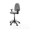 Piqueras y Crespo B1D01RP - Bureaustoel - Hoogteverstelbaar met armleuning - Lichtgrijs