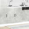 vidaXL - Spoelbakonderkast - Kalmar - 80x46x81,5 - cm - bewerkt - hout - betongrijs