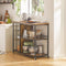SoBuy Serveerwagen - Industrieël - Max. 75 kg - 110 x 45 x 92 cm