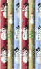 Enper cadeaupapier - inpakpapier kerstpapier - 200 x 70 cm - 6 rollen (6 stuks)