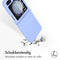 Accezz Liquid Silicone Backcover - Samsung Galaxy Z Flip 5 - Schokabsorberend - Paars