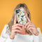 iMoshion Hoesje Geschikt voor Samsung Galaxy S20 Hoesje Siliconen - iMoshion Design hoesje - Goud / Meerkleurig / Groen / Golden Peacock