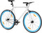 vidaXL - Fiets - met - vaste - versnelling - 700 - c - 51 - cm - wit - en - blauw