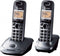 Panasonic KX-TG2512 - Dect-telefoon - 2 handsets met agenda en handsfree (2 stuks)