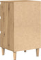 vidaXL - Nachtkastje - Artisan - Eiken - 40x35x70 - cm - Bewerkt - Hout