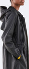Rains Long W Jacket - Lange waterdichte jas - Verstelbare taille - 01 Black