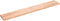 vidaXL - Wandschap - 200x30x(2-4)cm - behandeld - massief - eikenhout - lichtbruin