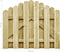 vidaXL - Poort - 100x150 - cm - geïmpregneerd - grenenhout